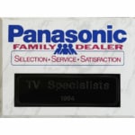 1994 - Designated as the Area Official Panasonic Family Dealer